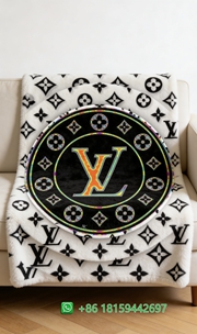 Louis Vuitton Throw Blankets